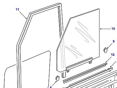 C01075 FRONT DOOR В СБОРЕ  Discovery 2 (L50)