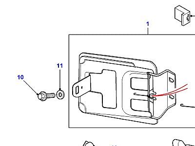 C01100 FUEL FILLER FLAP  Discovery 2 (L50)