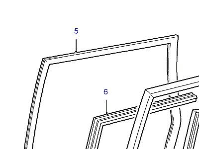 C01135 REAR DOOR FRAME  Discovery 2 (L50)