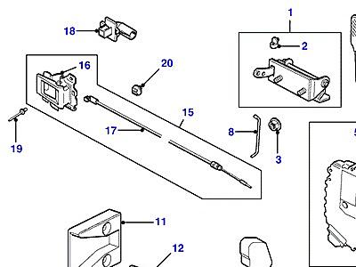 C01150 REAR END DOOR LOCK  Discovery 2 (L50)