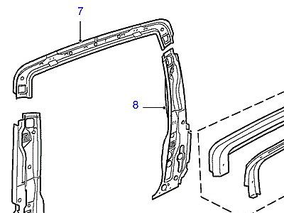 C01155 REAR END STRUCTURE  Discovery 2 (L50)