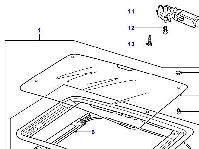 C01210 SUNROOF В СБОРЕ  Discovery 2 (L50)