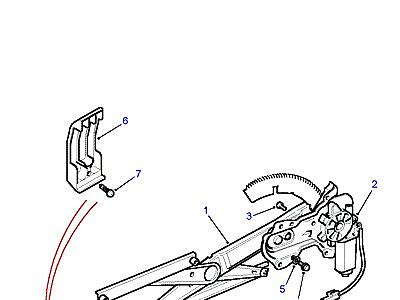 C01225 WINDOW REGULATORS FRONT  Discovery 2 (L50)