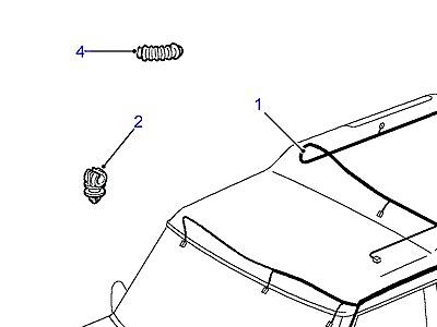 D03015 HARNESS - BODY LH  Discovery 2 (L50)