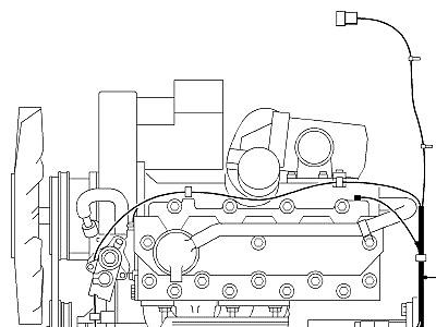 D03035 HARNESS-ENGINE  Discovery 2 (L50)