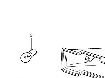 D08035 HIGH LEVEL STOP LAMP  Discovery 2 (L50)