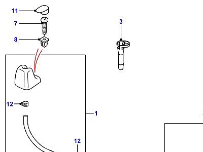 D10005 HEADLAMP WASH  Discovery 2 (L50)