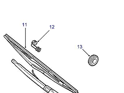 D10010 REAR SCREEN WIPER/WASH  Discovery 2 (L50)