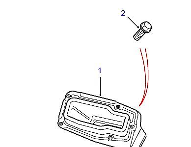 F03025 DUCTING FRONT  Discovery 2 (L50)