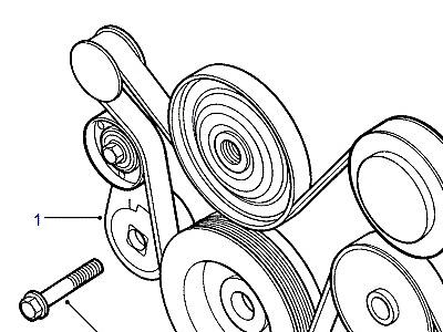 G01050 DRIVE BELT - WITH ACE  Discovery 2 (L50)
