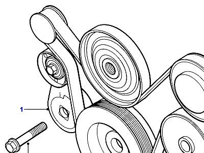 G01065 DRIVE BELT - WITHOUT ACE  Discovery 2 (L50)