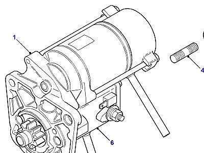 G01175 СТАРТЕР  Discovery 2 (L50)