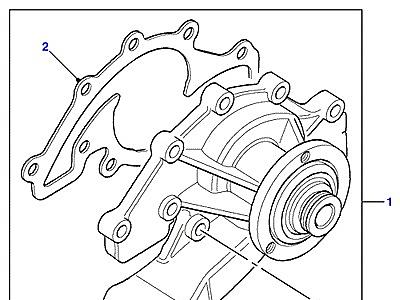 G02020 COOLANT PUMP  Discovery 2 (L50)