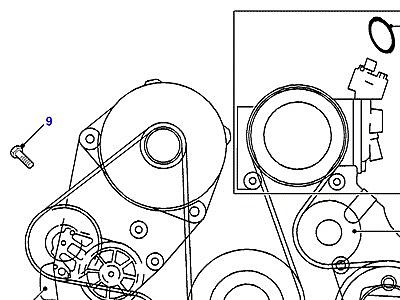 G02055 DRIVE BELT - WITHOUT ACE  Discovery 2 (L50)