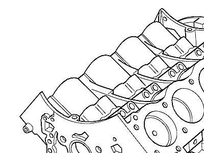 G02065 ENGINE SHORT  Discovery 2 (L50)