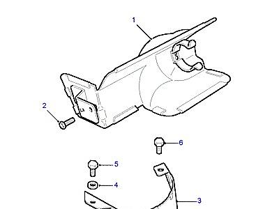 G02090 ТЕПЛОЗАЩИТНЫЙ ЭКРАН STARTER MOTOR-KNOCK SENSOR  Discovery 2 (L50)