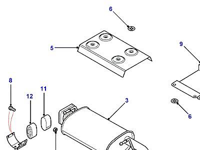 H02020 SILENCER & TAILPIPE  Discovery 2 (L50)