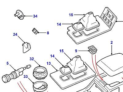 K01035 CUBBY BOX  Discovery 2 (L50)