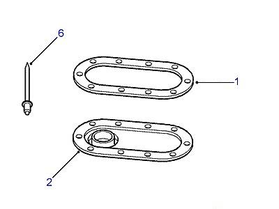 K01085 MANUAL SELECTOR MOUNTING  Discovery 2 (L50)