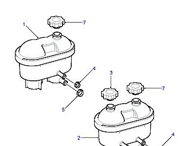 O01020 POWER STEERING RESERVOIR  Discovery 2 (L50)