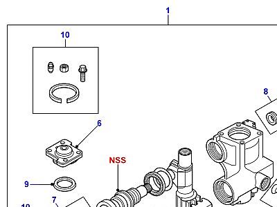 O01025 STEERING BOX-POWER  Discovery 2 (L50)