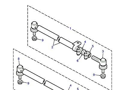 O01040 TRACK RODS  Discovery 2 (L50)