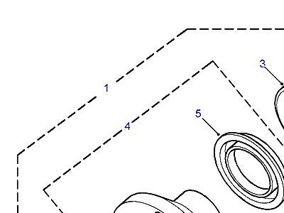 Q01010 FRONT FLANGE  Discovery 2 (L50)
