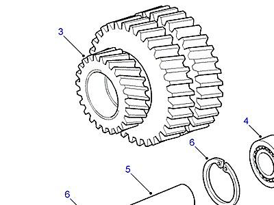 Q01040 INTERMEDIATE SHAFT  Discovery 2 (L50)