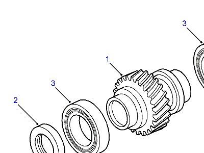 Q01050 MAINSHAFT GEAR  Discovery 2 (L50)