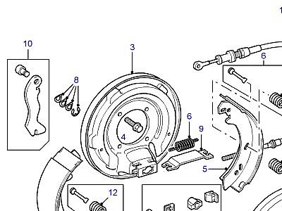 Q01065 TRANSMISSION BRAKE  Discovery 2 (L50)