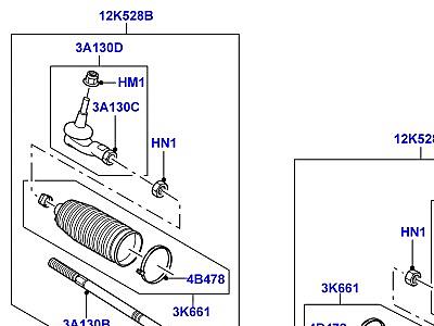 218AFR РУЛЕВОЙ МЕХАНИЗМ  Discovery 3 (L319)
