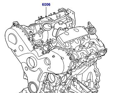 300AAB4 СЕРВИСНЫЙ ДВИГАТЕЛЬ И НЕУКОМПЛЕКТОВАНЫЙ БЛОК ЦИЛИНДРОВ 2.7 ДИЗЕЛЬ V6  Discovery 3 (L319)