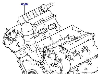 300AAB7 СЕРВИСНЫЙ ДВИГАТЕЛЬ И НЕУКОМПЛЕКТОВАНЫЙ БЛОК ЦИЛИНДРОВ 3.0L DOHC GDI SC V6 БЕНЗИН  Discovery 3 (L319)