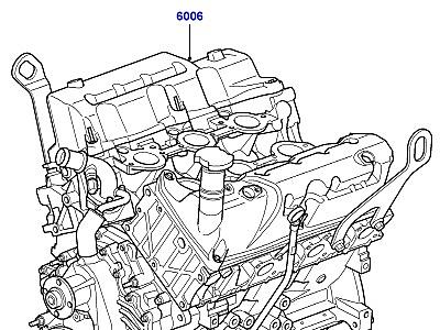 300AABB СЕРВИСНЫЙ ДВИГАТЕЛЬ И НЕУКОМПЛЕКТОВАНЫЙ БЛОК ЦИЛИНДРОВ 4.0 БЕНЗИН V6  Discovery 3 (L319)