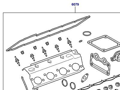 309AEUF КОМПЛЕКТ ПРОКЛАДОК ДВИГАТЕЛЯ 4.4 AJ БЕНЗИН V8  Discovery 3 (L319)