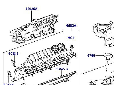309AEYH КРЫШКА ГОЛОВКИ ЦИЛИНДРОВ 5.0L OHC SGDI NA V8 БЕНЗИН  Discovery 3 (L319)