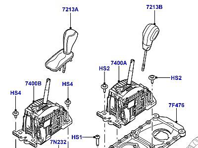 316AHOM ПЕРЕКЛЮЧЕНИЕ ПЕРЕДАЧ - АКПП 6 SPEED AUTOMATIC (ZF) ПОЛ  Discovery 3 (L319)