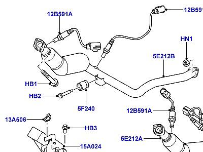 321AIMC СИСТЕМА ВЫПУСКА 4.0 БЕНЗИН V6  Discovery 3 (L319)