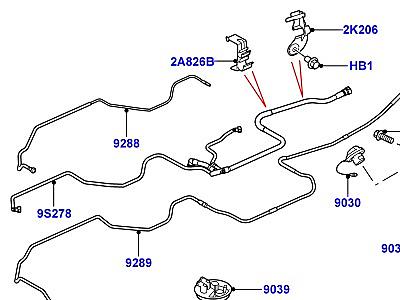 323AJKH ТОПЛИВНЫЙ БАК И СОПУТСТВУЮЩИЕ ЭЛЕМЕНТЫ 5.0L OHC SGDI NA V8 БЕНЗИН  Discovery 3 (L319)