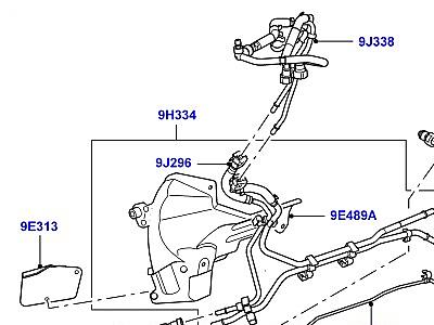 323AJT6 ТОПЛИВНЫЕ МАГИСТРАЛИ 3.0 ДИЗЕЛЬ 24V DOHC TC  Discovery 3 (L319)