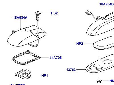 410ADS АНТЕННА  Discovery 3 (L319)
