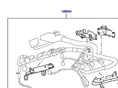 418AHB ЗАЖИМЫ ЭЛЕКТРОПРОВОДКИ  Discovery 3 (L319)