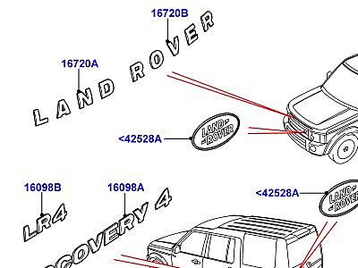 100AAB ПАСПОРТНЫЕ ТАБЛИЧКИ  Discovery 4 (L319)