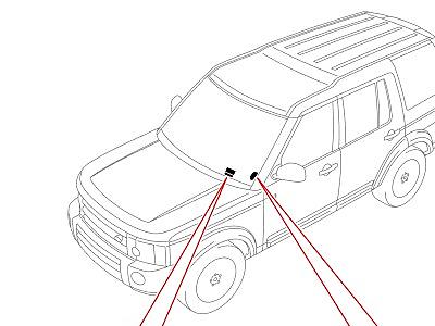 100AAM ЯРЛЫКИ WINDSCREEN  Discovery 4 (L319)