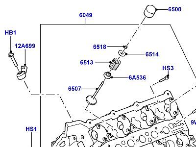 300AAI7 ГОЛОВКА ЦИЛИНДРОВ 3.0L DOHC GDI SC V6 БЕНЗИН  Discovery 4 (L319)