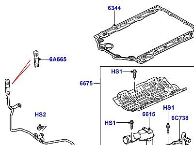 301ABB6 МАСЛЯНЫЙ КАРТЕР, УКАЗАТЕЛЬ УРОВНЯ МАСЛА 3.0 ДИЗЕЛЬ 24V DOHC TC  Discovery 4 (L319)