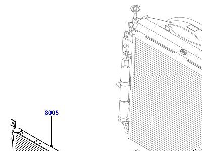 302ABY7 РАДИАТОР, РАСШРИТЕЛЬНЫЙ БАЧОК ОХЛАЖДАЮЩЕЙ ЖИДКОСТИ 3.0L DOHC GDI SC V6 БЕНЗИН, ВСПОМОГАТЕЛЬНЫЙ БЛОК  Discovery 4 (L319)