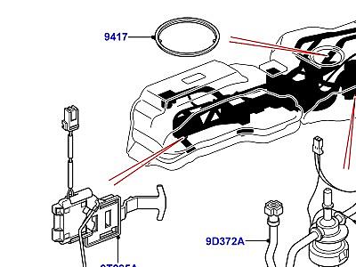 303ACJB ТОПЛИВНЫЙ НАСОС И ДАТЧИК 4.0 БЕНЗИН V6  Discovery 4 (L319)