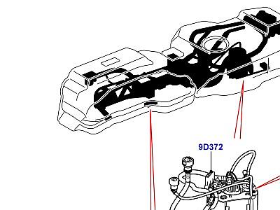 303ACL6 ТОПЛИВНЫЙ НАСОС И ДАТЧИК 3.0 ДИЗЕЛЬ 24V DOHC TC  Discovery 4 (L319)