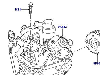 303ACP6 ТОПЛ.НАСОС ВЫС.ДАВЛ.-ДИЗЕЛЬ 3.0 ДИЗЕЛЬ 24V DOHC TC  Discovery 4 (L319)